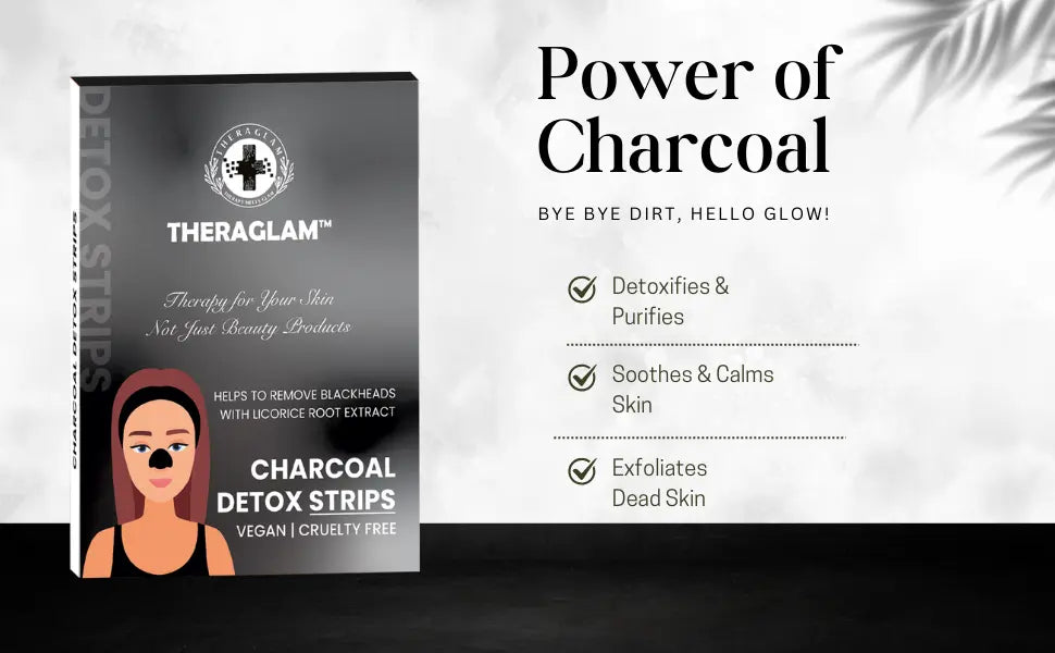 Charcoal Detox Nose Strips Theraglam