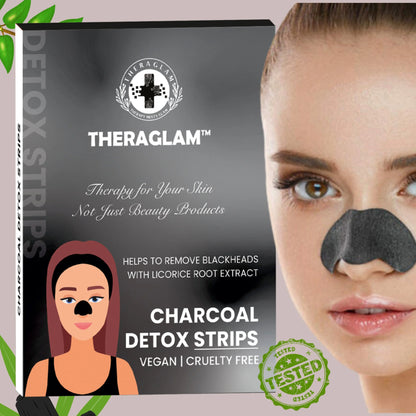Charcoal Detox Nose Strips Theraglam